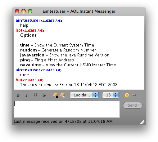 aim client for mac